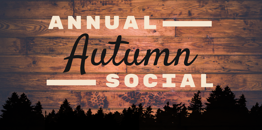 autumn social banner